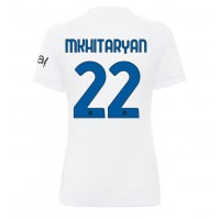 Camiseta Inter Milan Henrikh Mkhitaryan #22 Segunda Equipación Replica 2023-24 para mujer mangas cortas